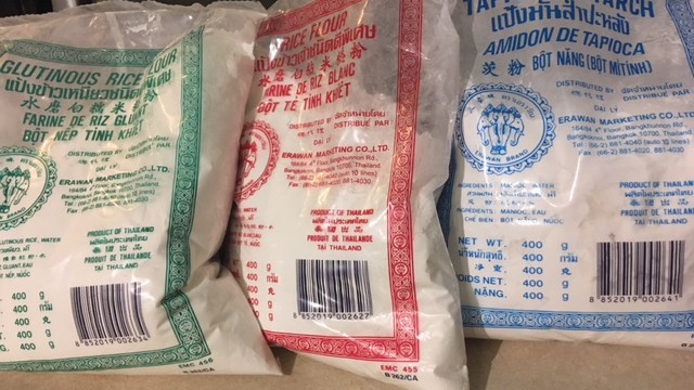 カナダで買える米粉各種